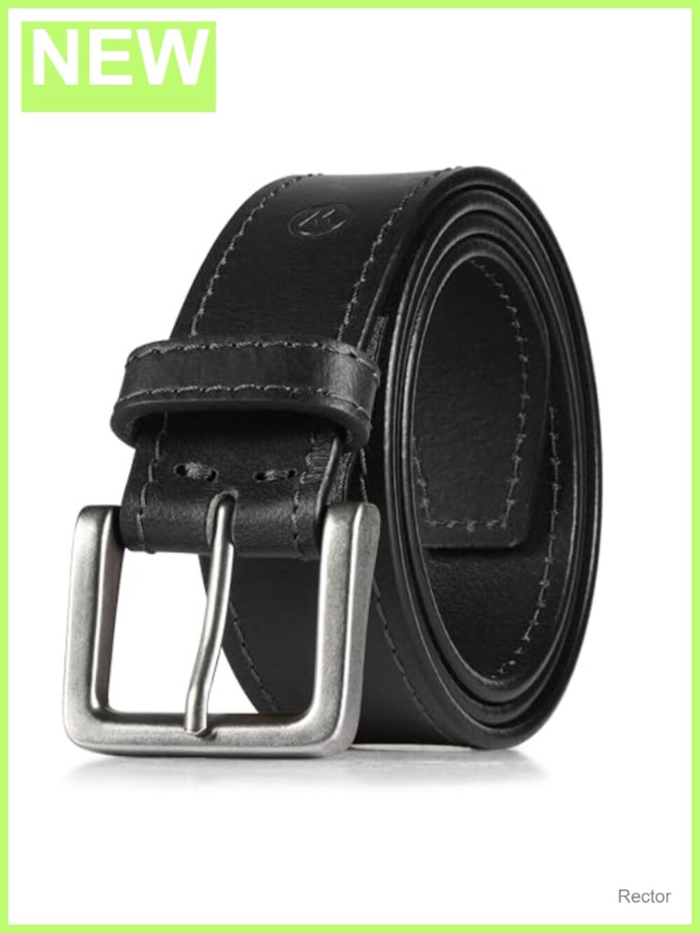 Wrangler Men's Classic Leather Casual Dress Belt